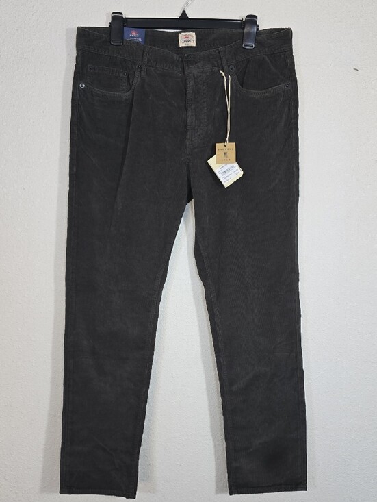Faherty Other - Faherty Men’s Corduroy Pants — Charcoal 33x30